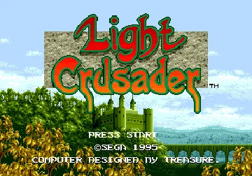 Light Crusader (Europe) (En,Fr,De,Es) screen shot title